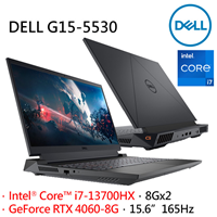 Dell G15 5530 i7-13650HX/ 16GB/ 1TB SSD/ RTX 4060 8GB/ 15.6"FHD/ Win 11