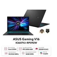 ASUS 2025 Gaming V16 K3607VJ-RP131W Core Ultra 5 210H/ 32GB/ 512GB SSD/ RTX3050 6GB/ 15.6