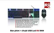 Bàn phím + chuột có dây R8 có đèn phím - ...