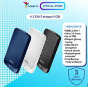 HDD Gắn Ngoài ADATA HV320 2TB (AHV320-2TU31-CBK)...