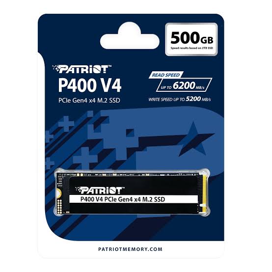 SSD 1TB PATRIOT P400 Lite PCIe Gen4 x4 ( 3500/2700 MB/s ) BH 5 năm